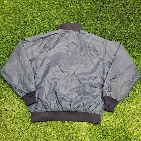 Vintage 90s Press-Box Windbreaker Large 22x26 USA - Picture 3 of 14